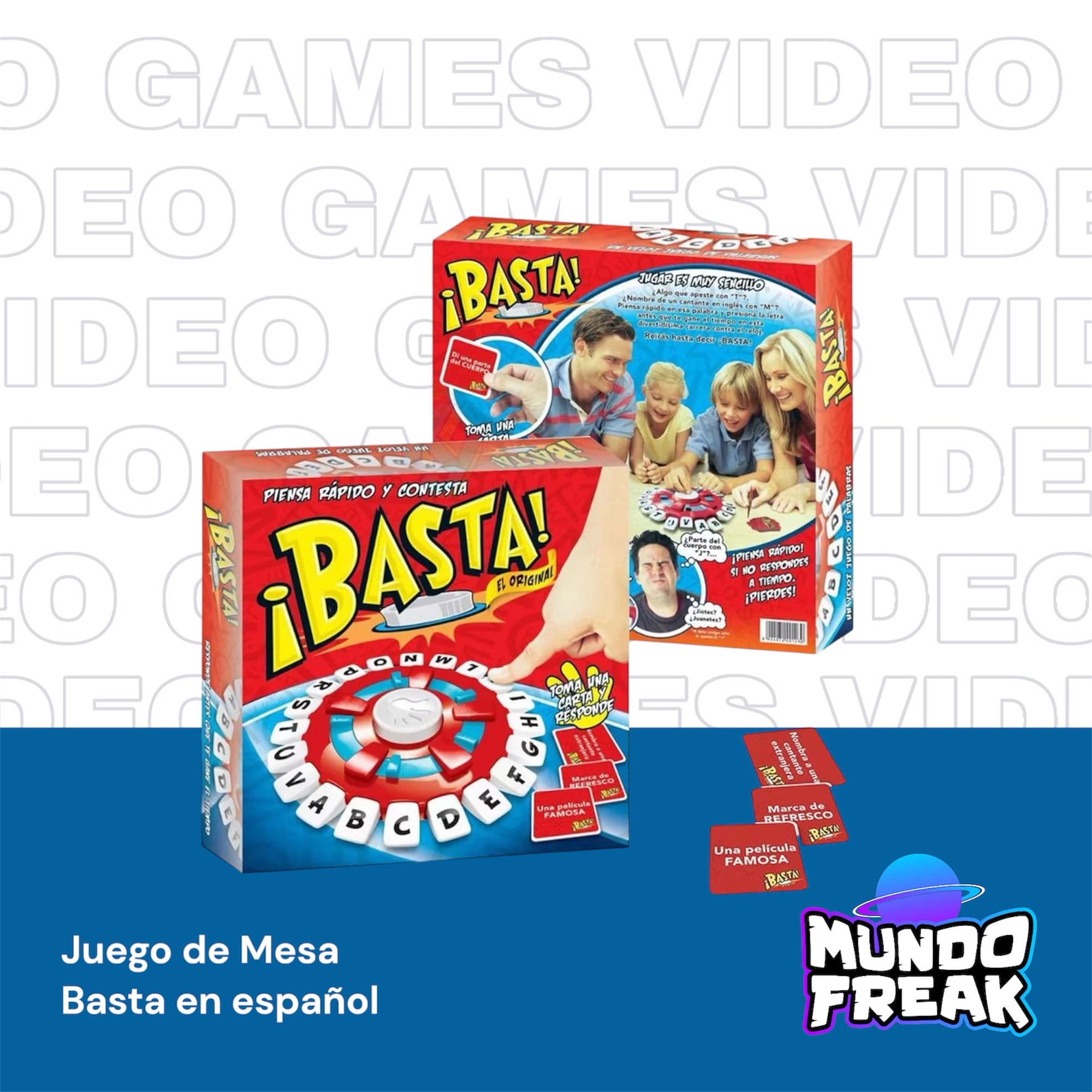 Juego de mesa Basta