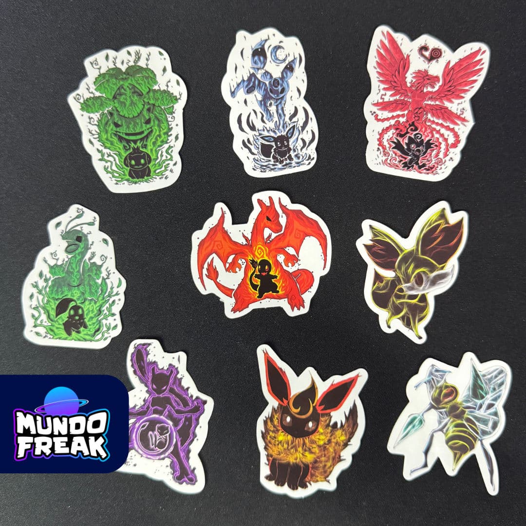 Set de stickers Pokemon
