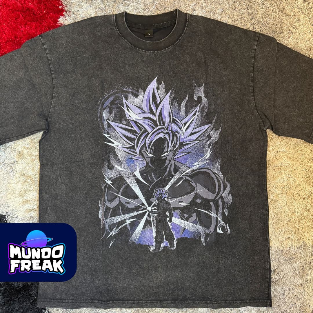 Franela Dragon Ball Goku Ultra Instinto L