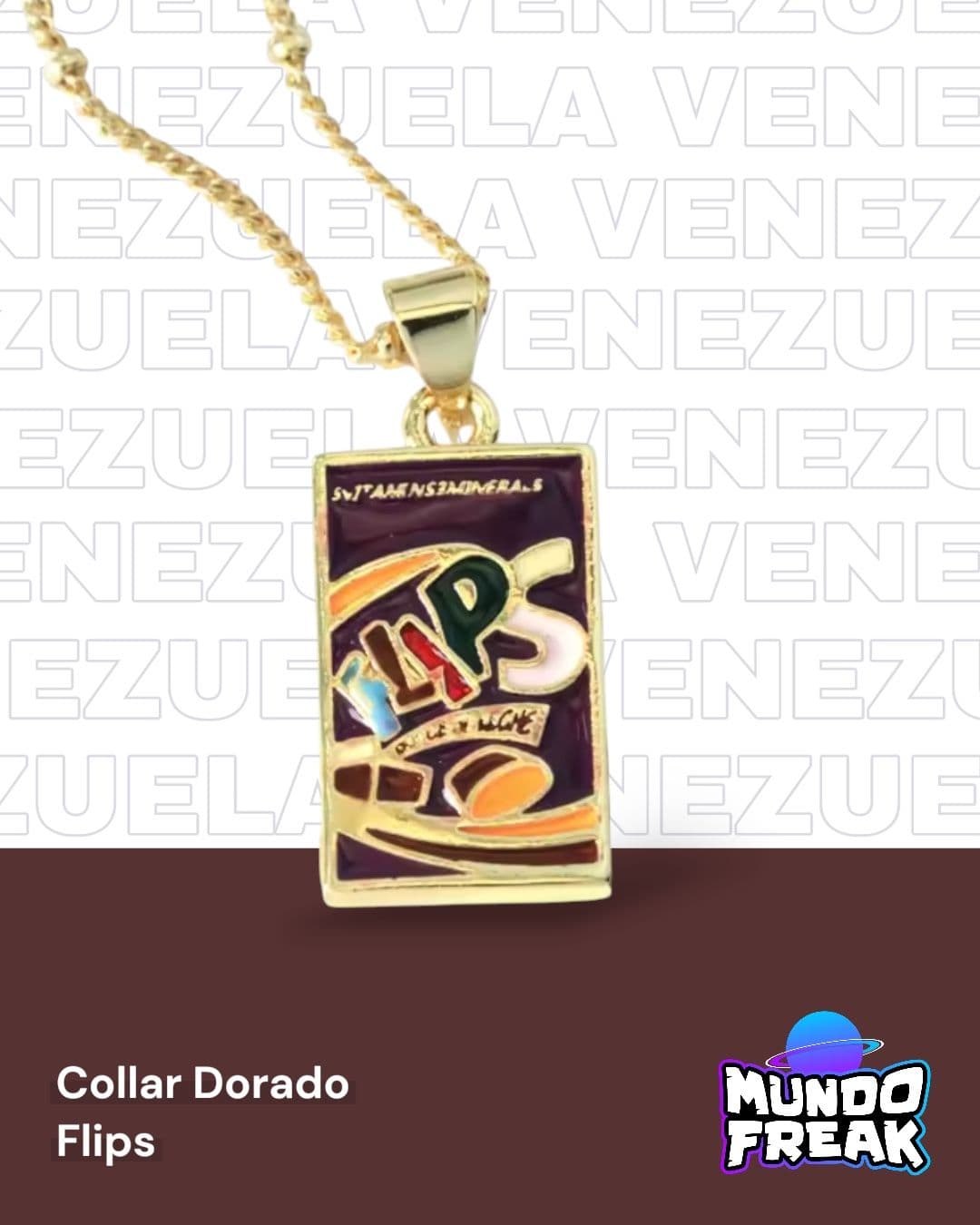 Collar Dorado Flips