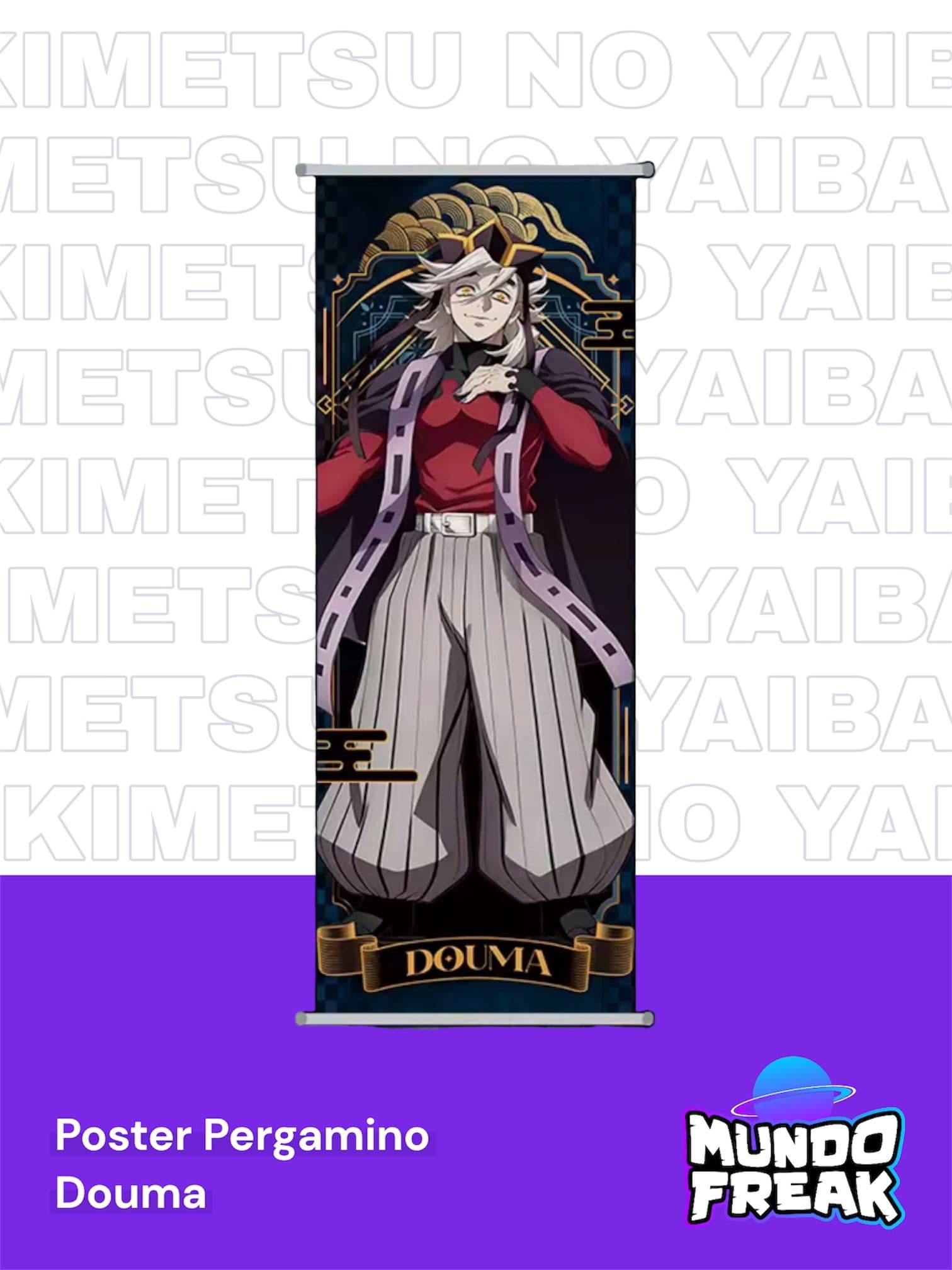 Pergamino Demon Slayer Douma