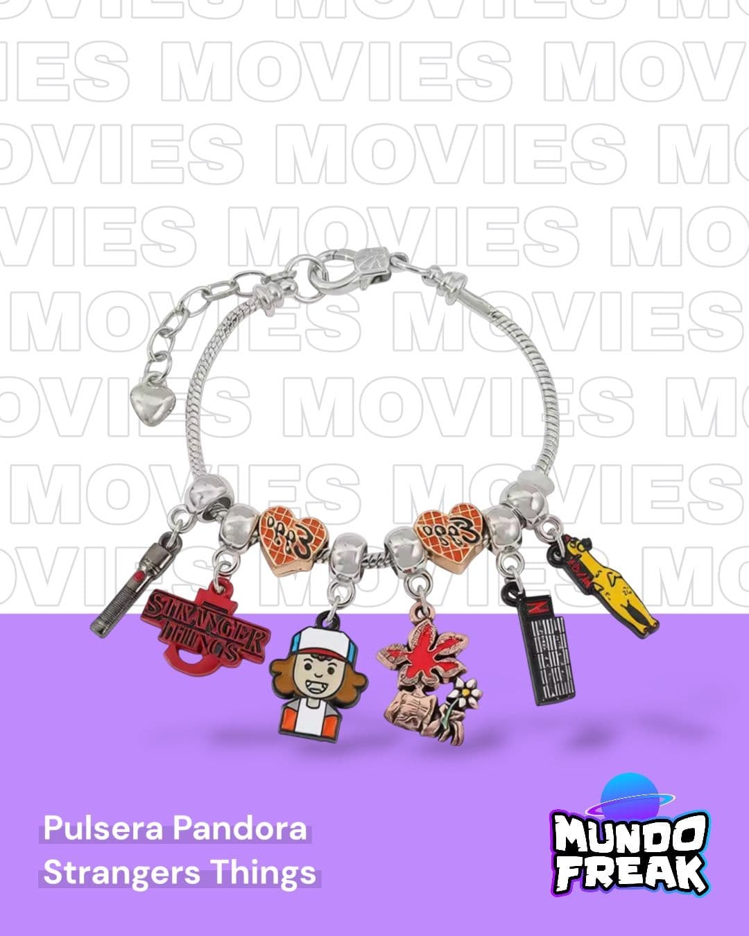 Pulsera Pandora Stranger Things